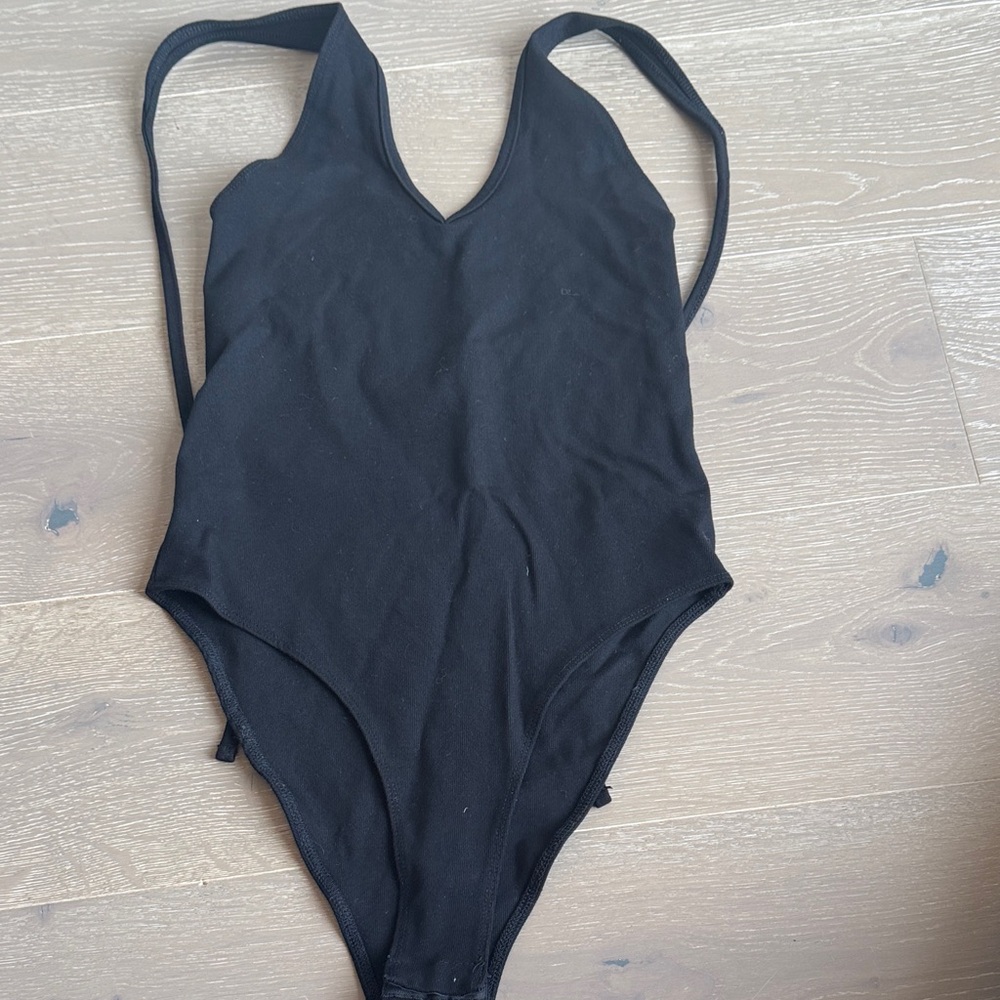 Adika Black Bodysuit